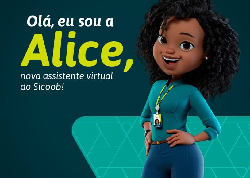 Conheça Alice, assistente virtual do Sicoob, que oferece atendimento digital humanizado