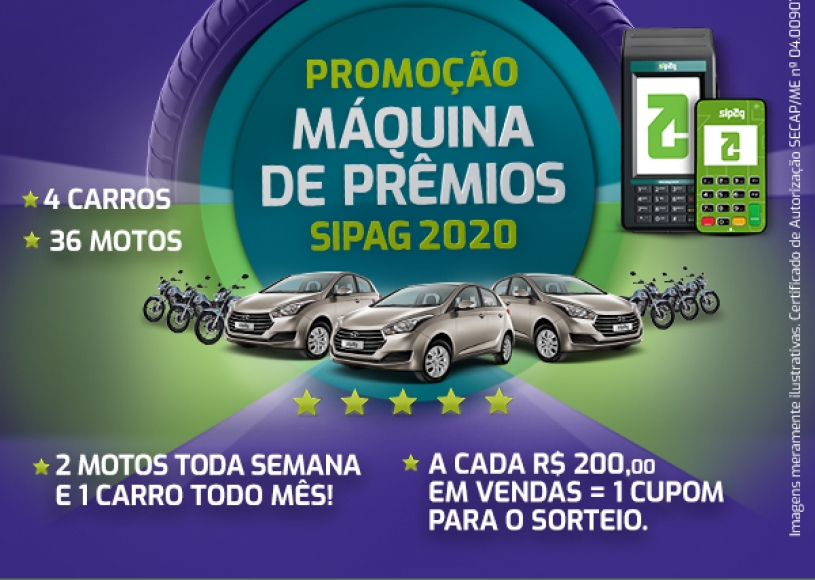 Promoção Máquina de Prêmios SIPAG 2020