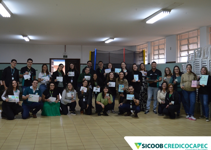 Sicoob Credicocapec recebe a Central Sicoob São Paulo no dia Nacional do Voluntariado